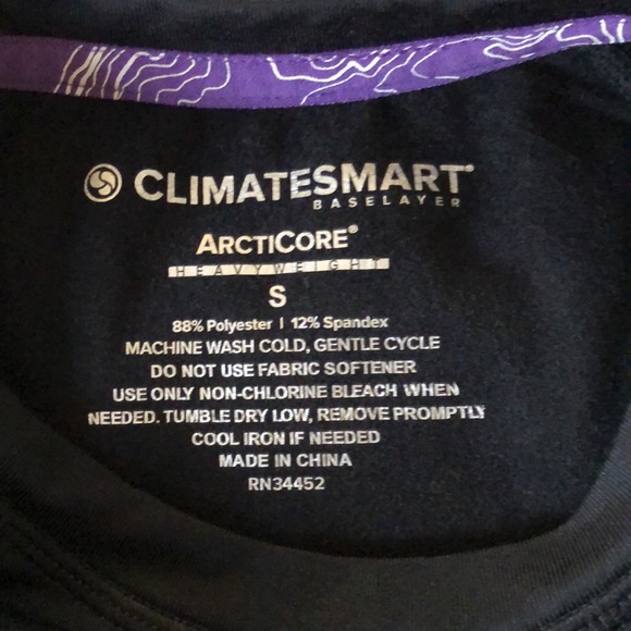 Men’s Cuddl Duds Small - Climatesmart Arcticore Heavyweight Base Layer Shirts - Picture 3 of 3